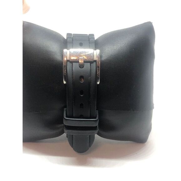 Fossil ES3202 Women's Black Strap Analog Rose Gold Dial Quartz Wrist Watch CM261 - Picture 4 of 9